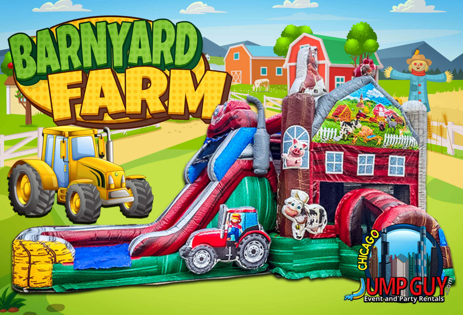 Barnyard Farm rental for Bartlett IL events in ZIP code 60103