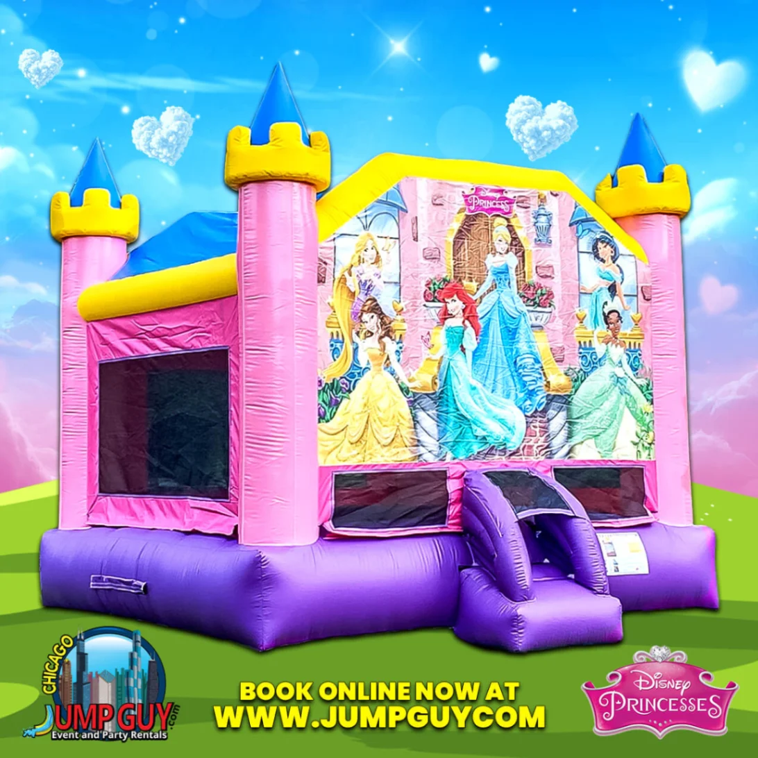 Disney Princess Bounce House rental for Bartlett IL events in ZIP code 60103
