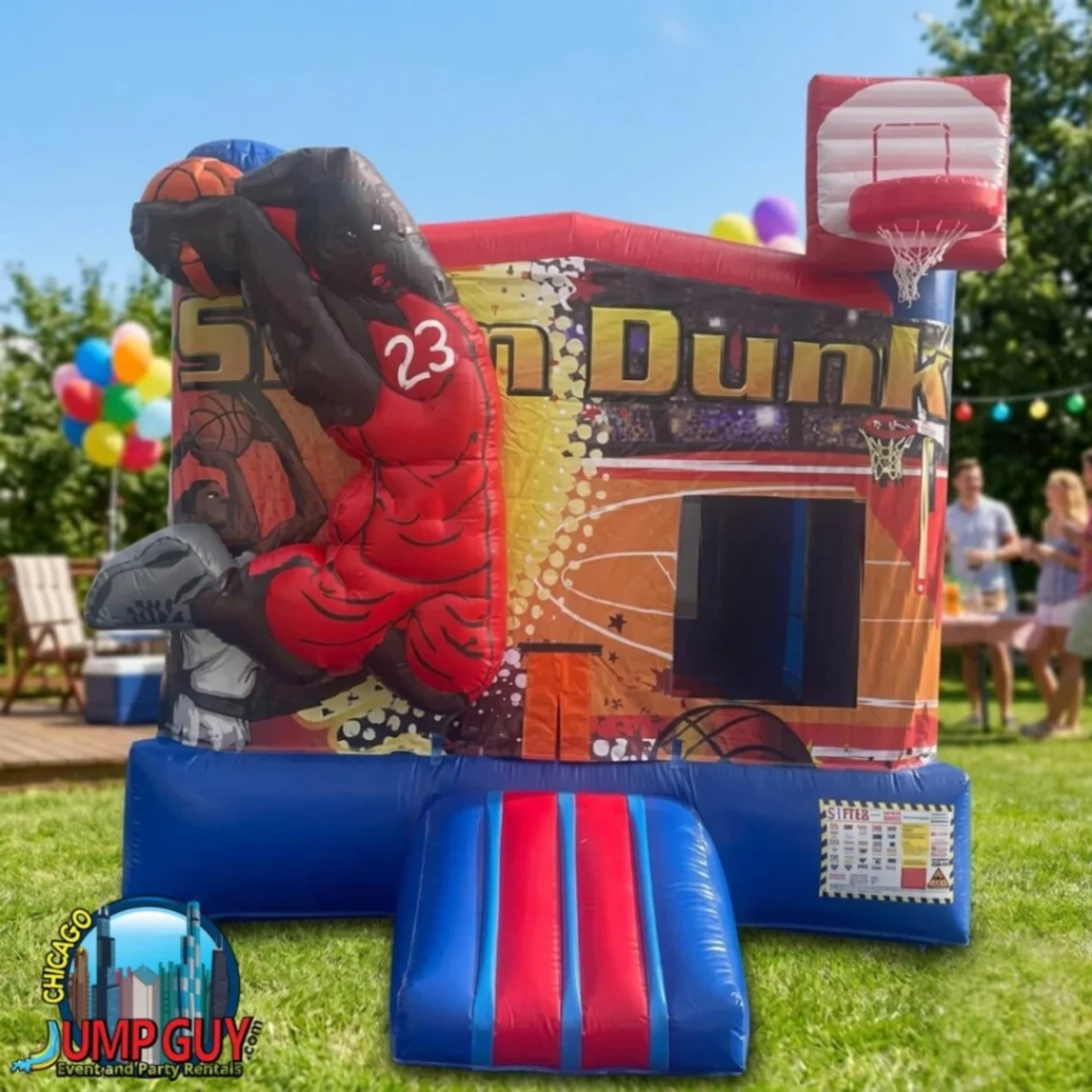 Chicago Basketball Bounce House rental for Bartlett IL events in ZIP code 60103