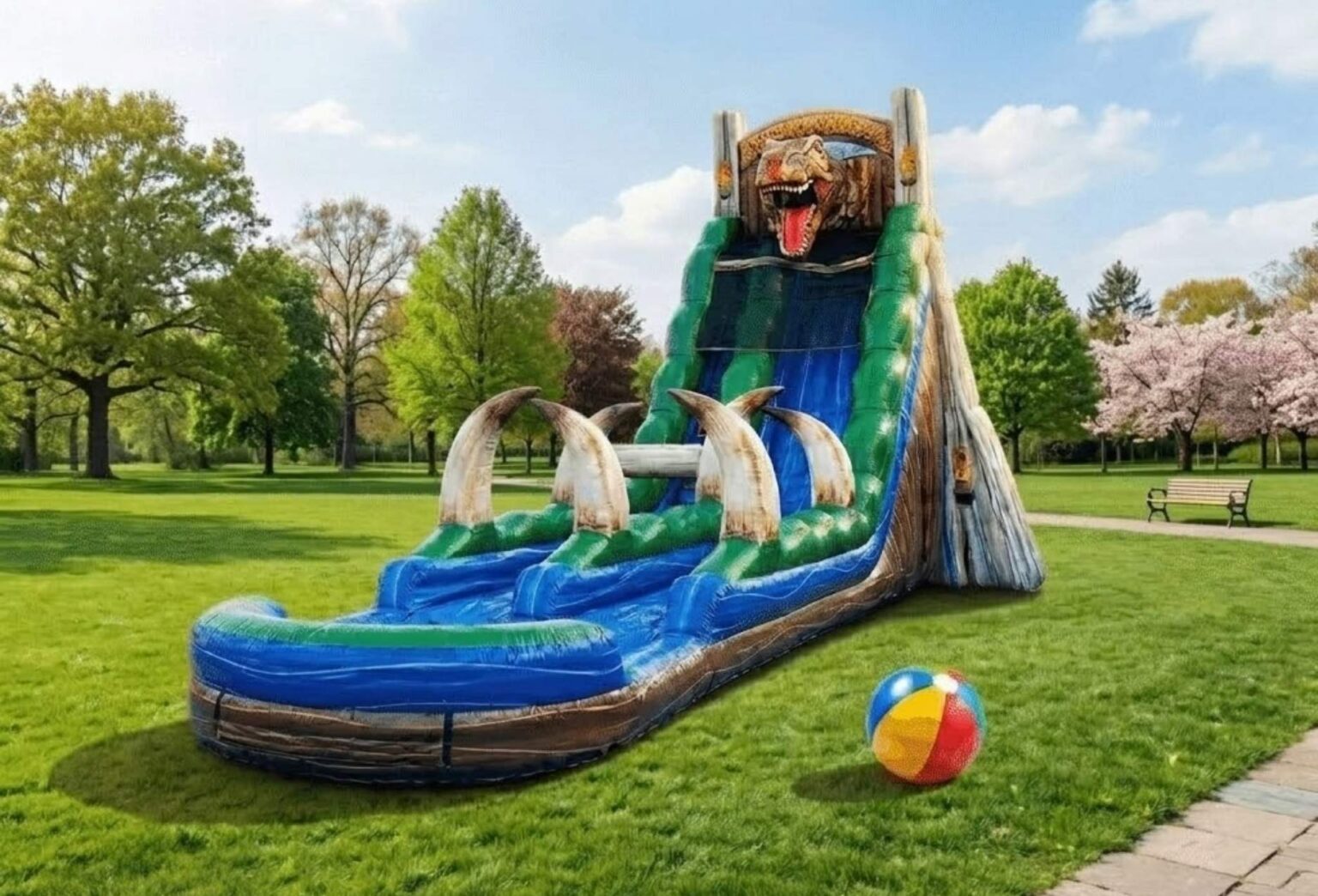 Dual Lane Racing Water Slide District For Events In Zip Code rental for Bartlett IL events in ZIP code 60103
