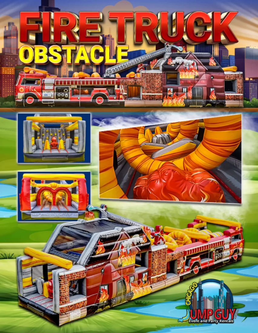 Firetruck Obstacle Course rental for Bartlett IL events in ZIP code 60103