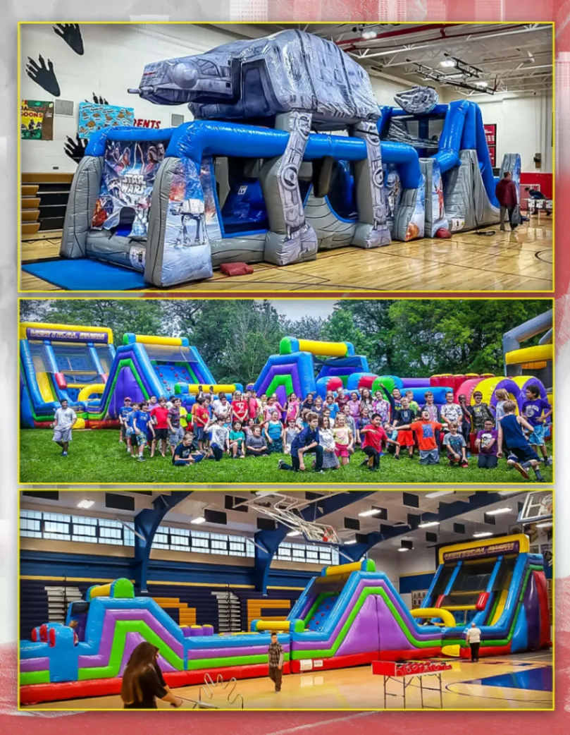 Inflatable Obstacle Course rental for Bartlett IL events in ZIP code 60103